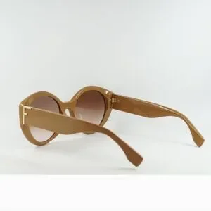 Fendi | Accessories | New Fendi Fe4037u 57f Camel Brown Pink  display picture 3